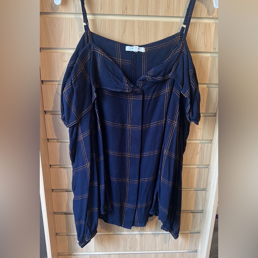 Plaid Top